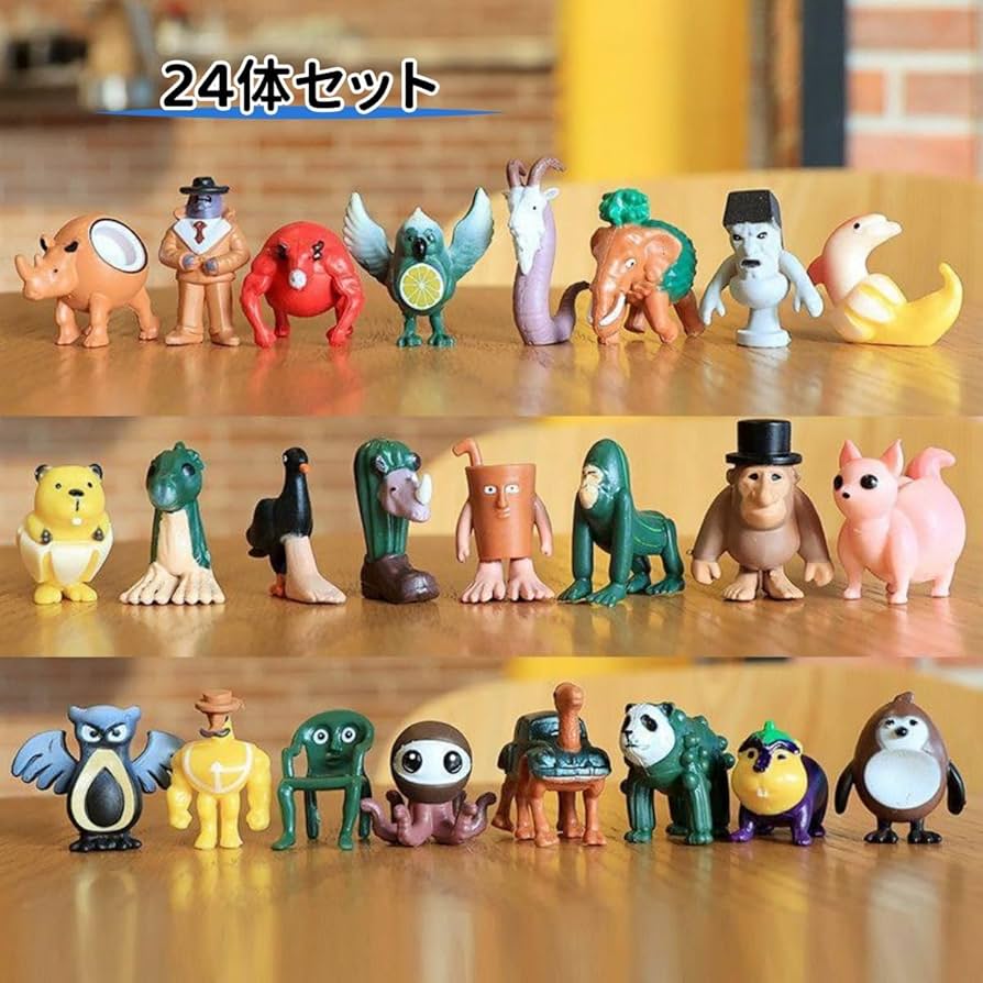 Amazon.co.jp: [24点入り]イタリアン ブレインロット フィギュア 高さ