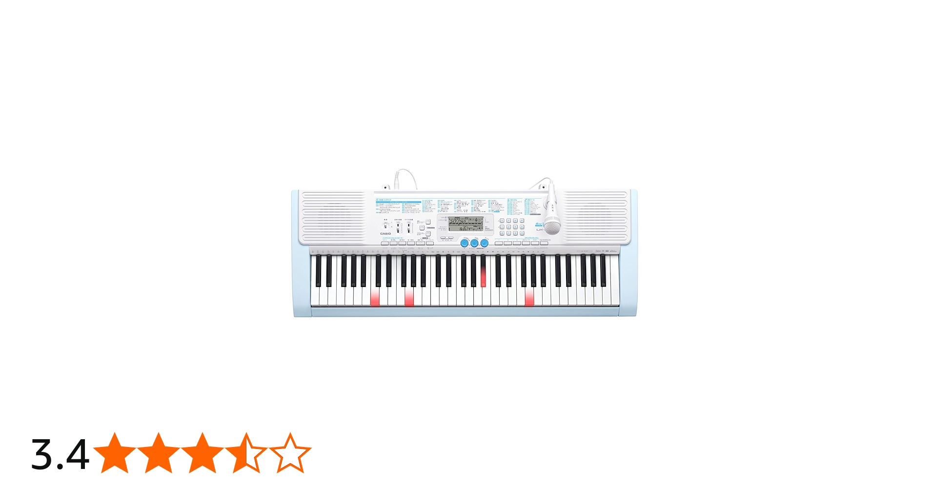 Amazon | CASIO 光ナビゲーションキーボード 61鍵 標準ピアノ形状鍵盤