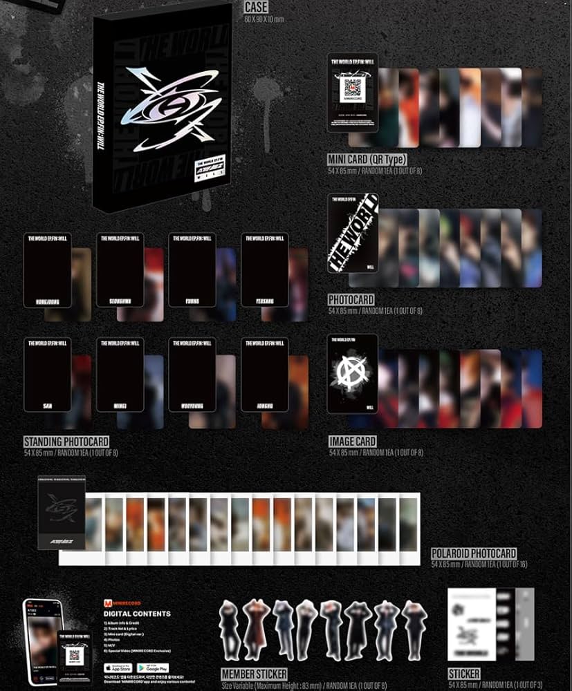 Amazon.co.jp: ATEEZ THE WORLD EP.FIN :WILL 10th Mini Album