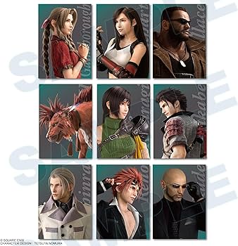 Amazon.co.jp: ファイナルファンタジーVII アニバーサリーアート