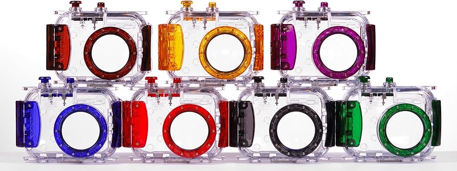 Amazon | ETSUMI コンパクトカメラ用水中ハウジング Seashell-SS1