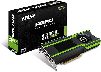 Amazon | MSI ビデオグラフィックカード GTX 1080 TI AERO 11G OC