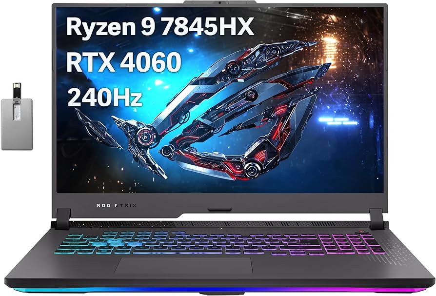 Amazon.com: Asus 2023 ROG Strix G17 17.3” QHD 240Hz Gaming Laptop