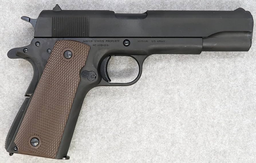 Amazon | マルシン ガバメント M1911A1 ブラックヘビーウエイト モデル