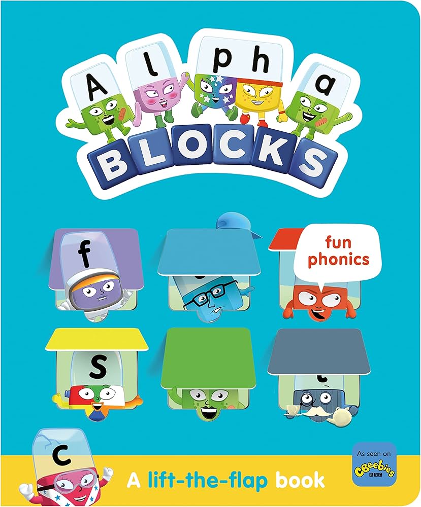 Amazon | Alphablocks Fun Phonics: A Lift-the-Flap Book