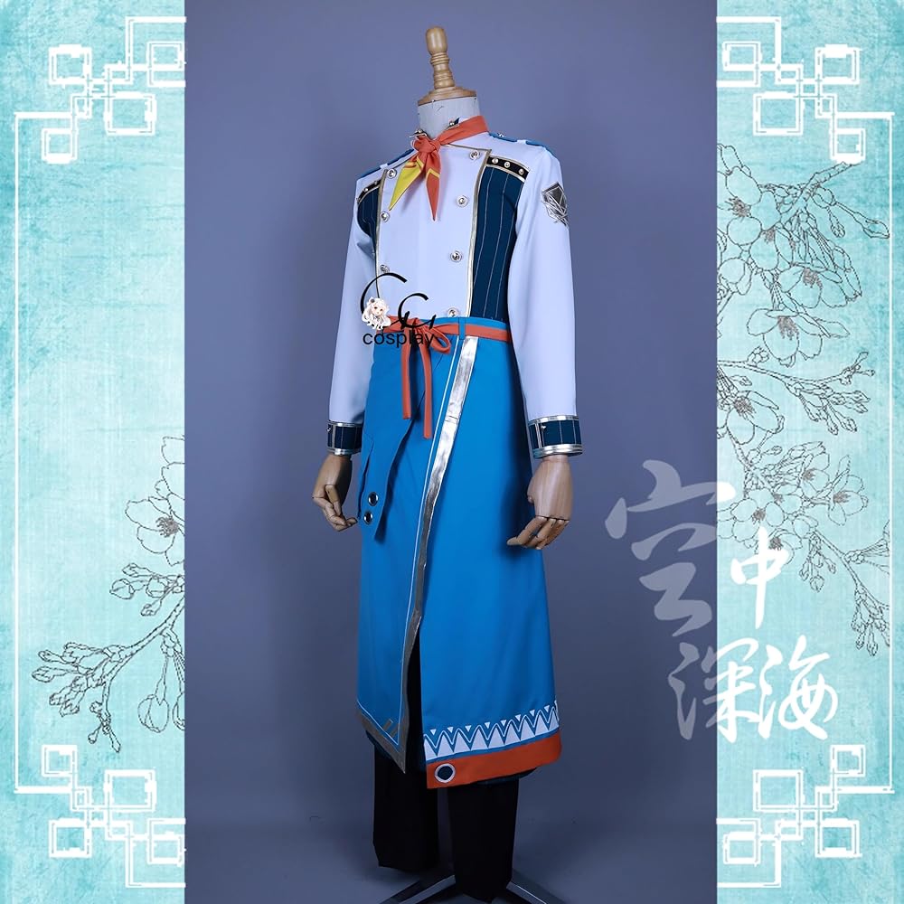 Amazon.co.jp: GGcosplay Vtuber 渚トラウト コスプレ衣装/ウィッグ/靴