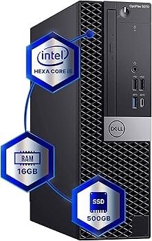 Amazon.com: Dell Optiplex 5070 Desktop Computer | Hexa Core Intel