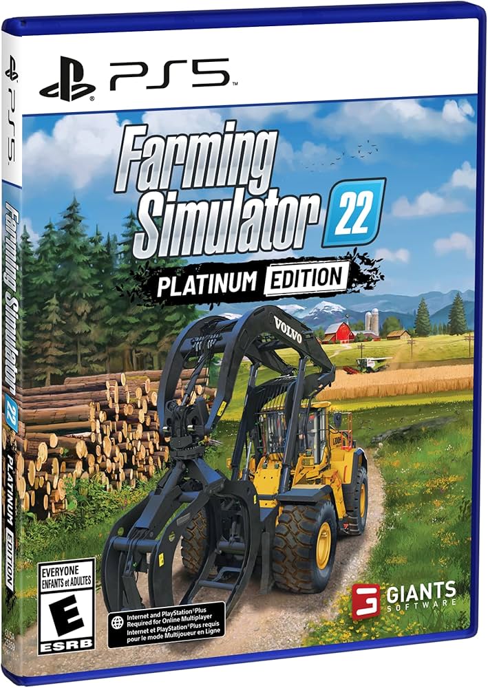 Amazon.com: Farming Simulator 22 Platinum Edition - PlayStation 5