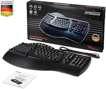 Amazon.com: Perixx Wired USB Ergonomic Split Keyboard with