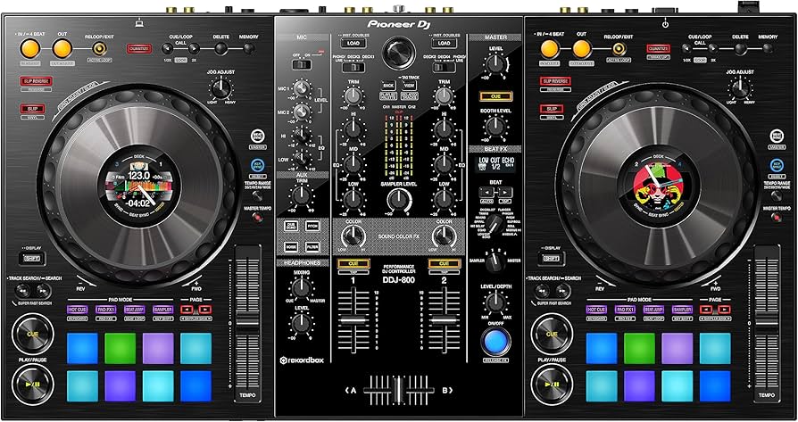Pioneer DJ DDJ-800 2-Deck Rekordbox DJ Controller : Amazon.sg