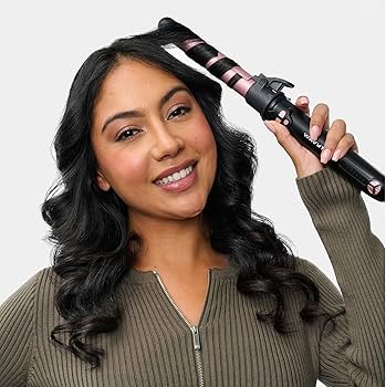 Amazon.com: Wavytalk 1 Inch Rotating Curling Iron, Curl Cycle