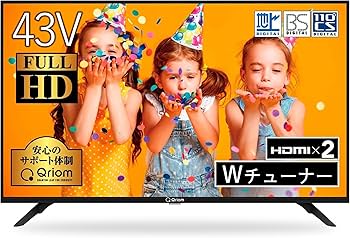 Amazon | [山善] 43V型 フルハイビジョン 液晶テレビ (裏番組録画 外
