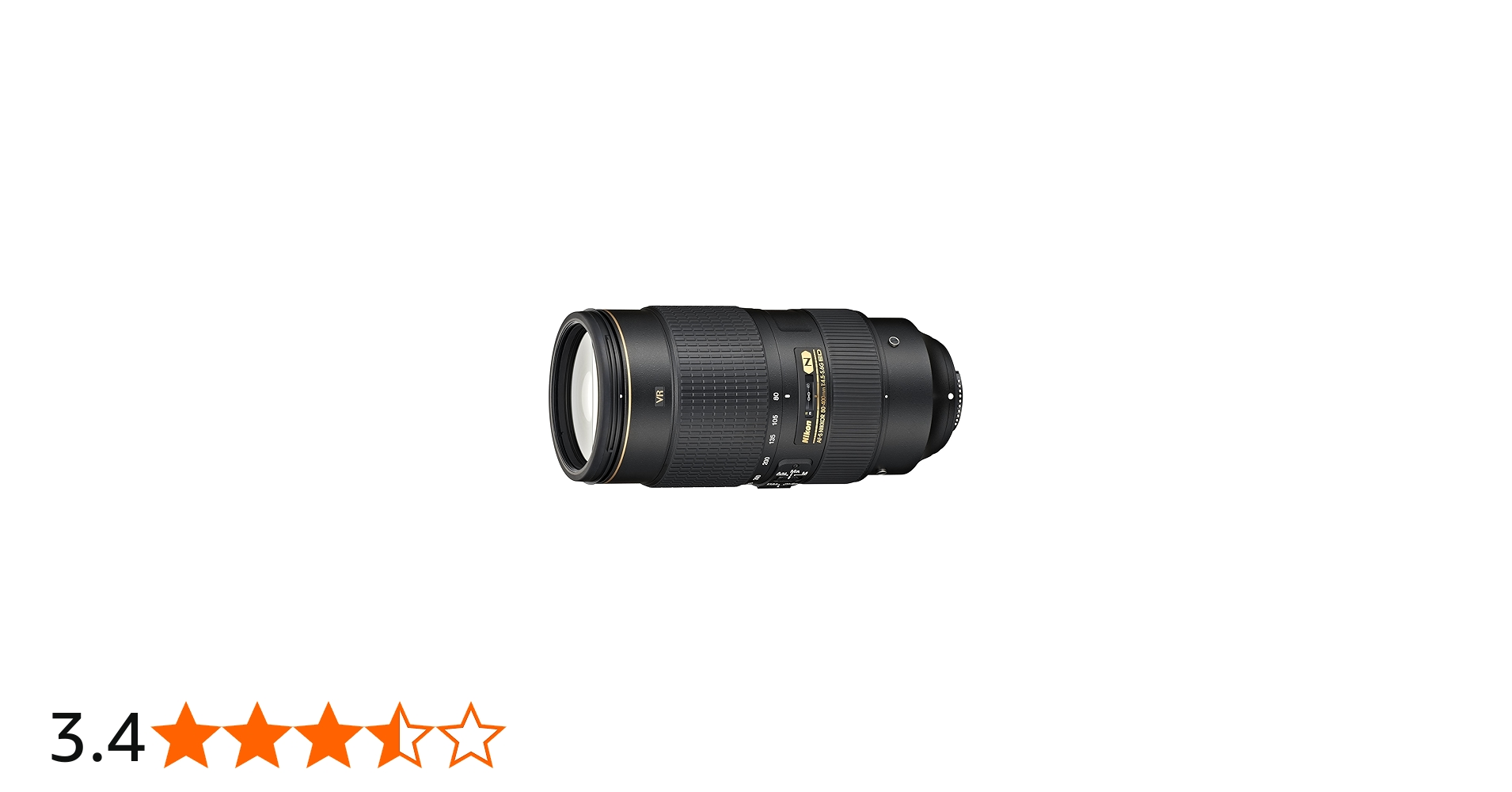 Amazon | Nikon 望遠ズームレンズ AF-S NIKKOR 80-400mm f/4.5-5.6G ED