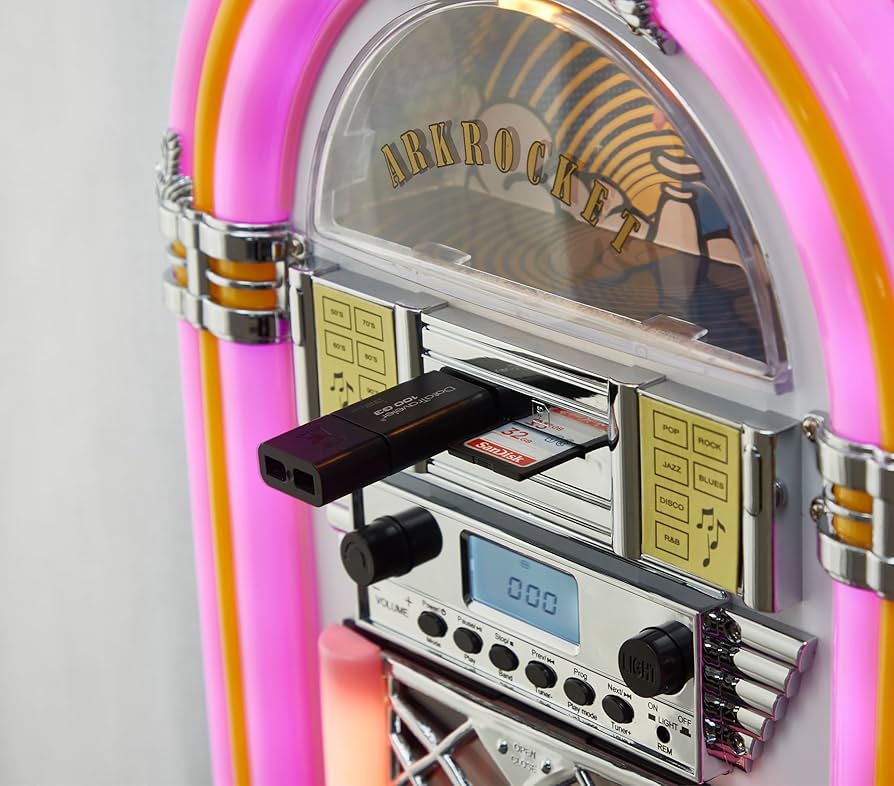 Amazon.co.jp: Arkrocket Athena ミニジュークボックス/テーブルトップ