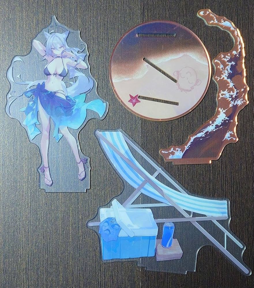 Amazon.co.jp: モ誰 アクリルスタンド 台湾 FF42限定 ブルアカ