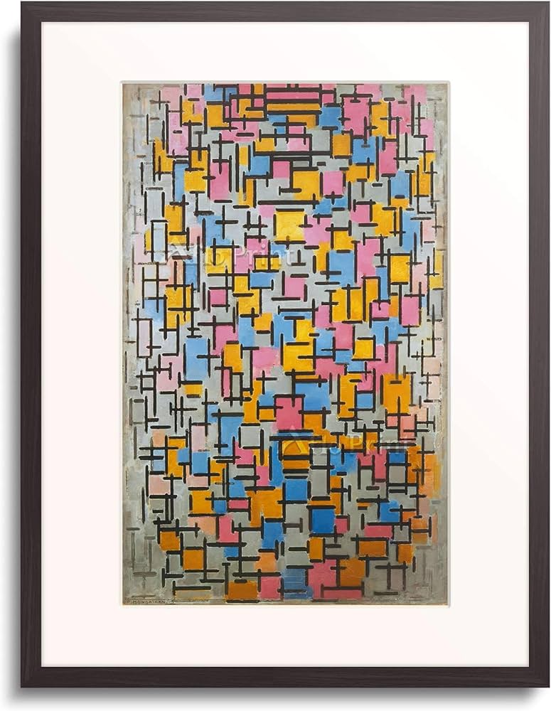 Amazon｜ピエト・モンドリアン Piet Mondrian 「Composition. 1916