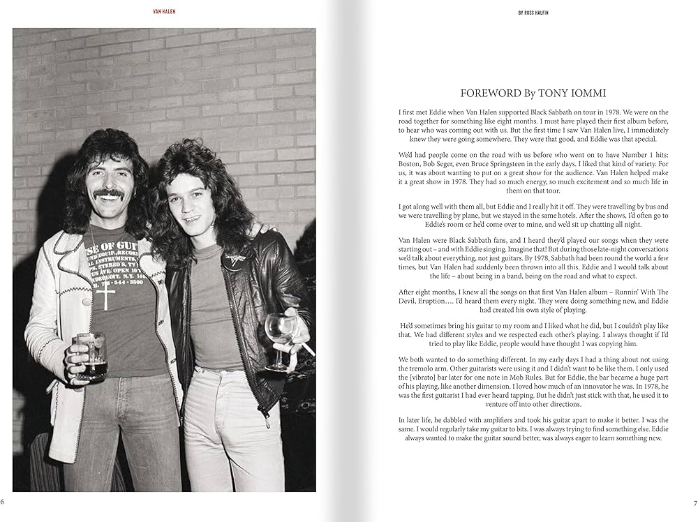 Amazon | Edward Van Halen by Ross Halfin | Halfin, Ross, Iommi