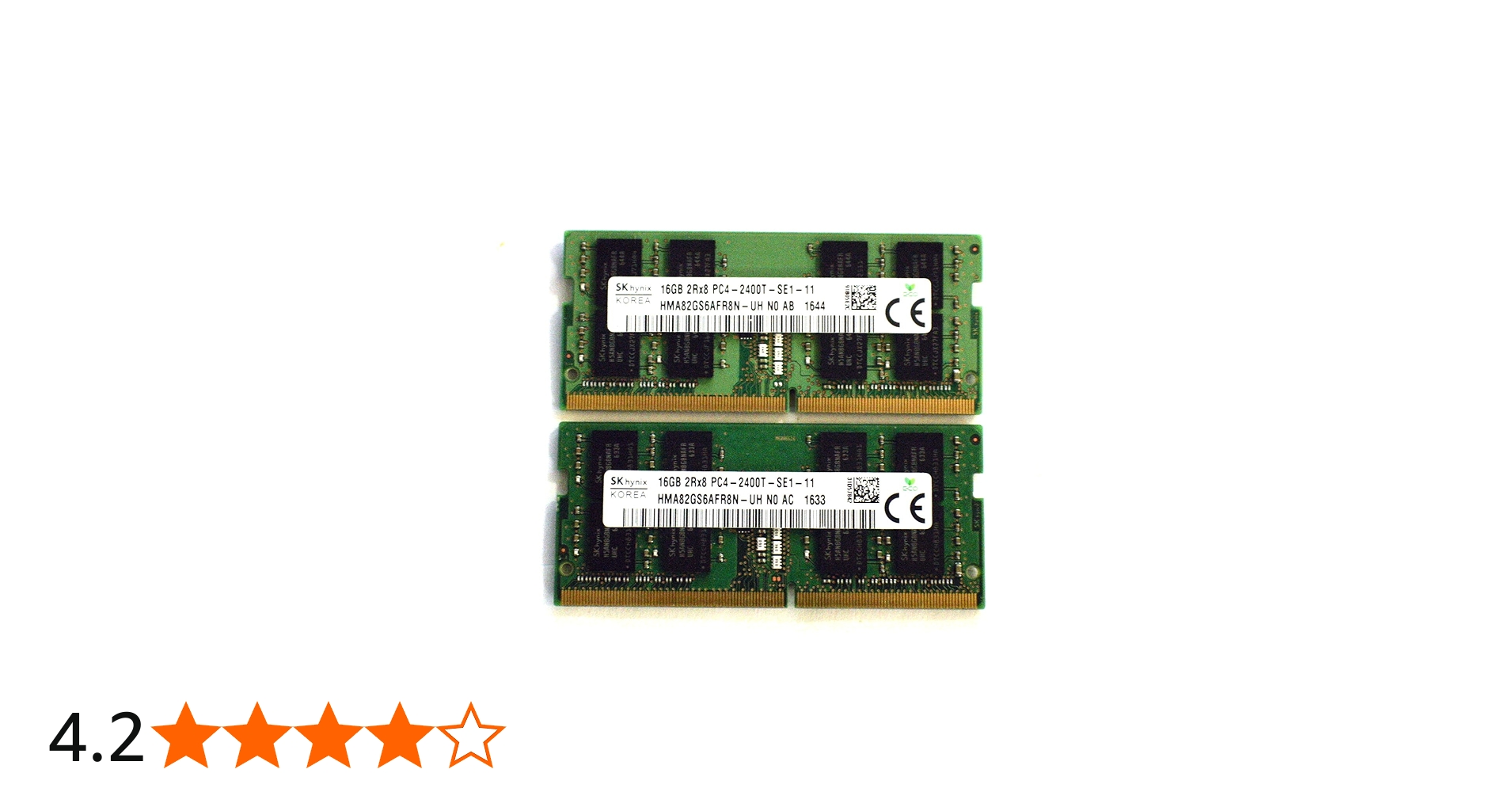 Amazon.co.jp: Hynix 32 GB 2rx8 pc4 – 2400t-se1 – 11 hma82gs6afr8 N
