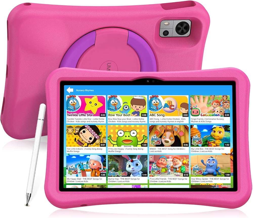 Amazon.co.jp: 10 Inch Kids Tablet, Kids Park & Google Kids Space