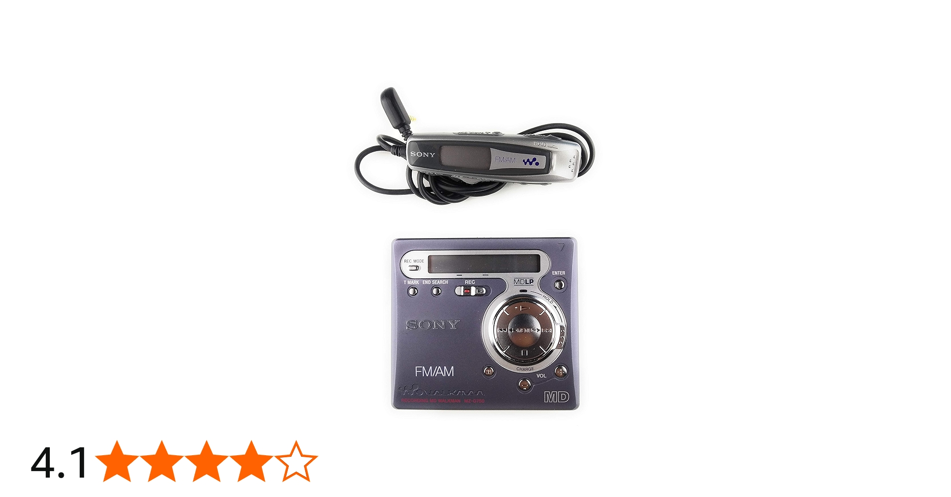 Sony MZ-G750 Recordable MiniDisc Walkman : Amazon.co.uk