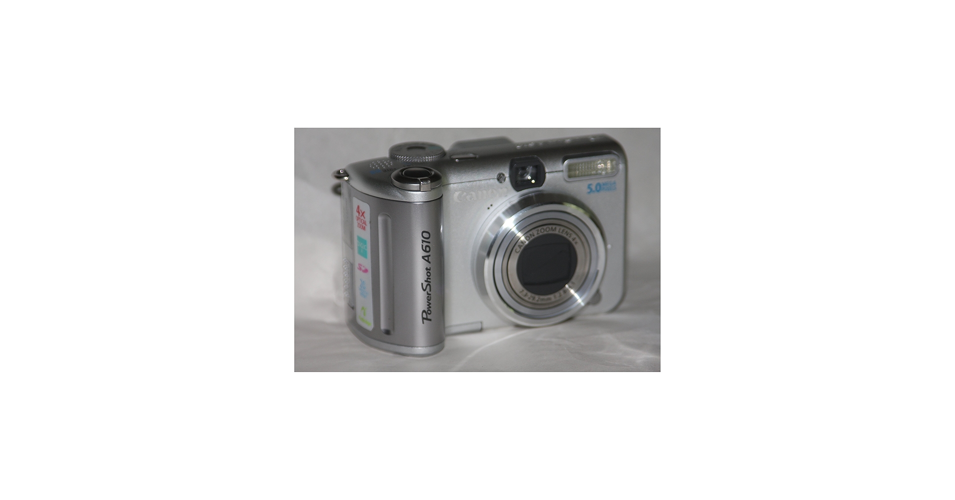 Amazon.com : Canon Powershot A610 5MP Digital Camera with 4x
