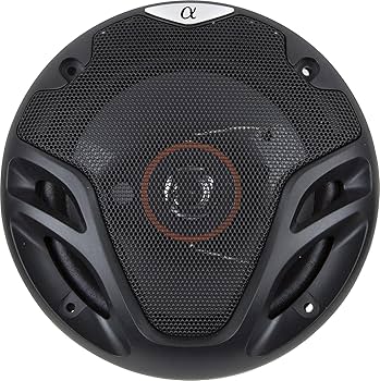 Amazon.com: Alphasonik Pair AS26 6.5 inch 350 Watts Max 3-Way Car