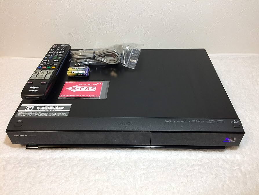 Amazon | シャープ 320GB 1チューナー ブルーレイレコーダー AQUOS BD