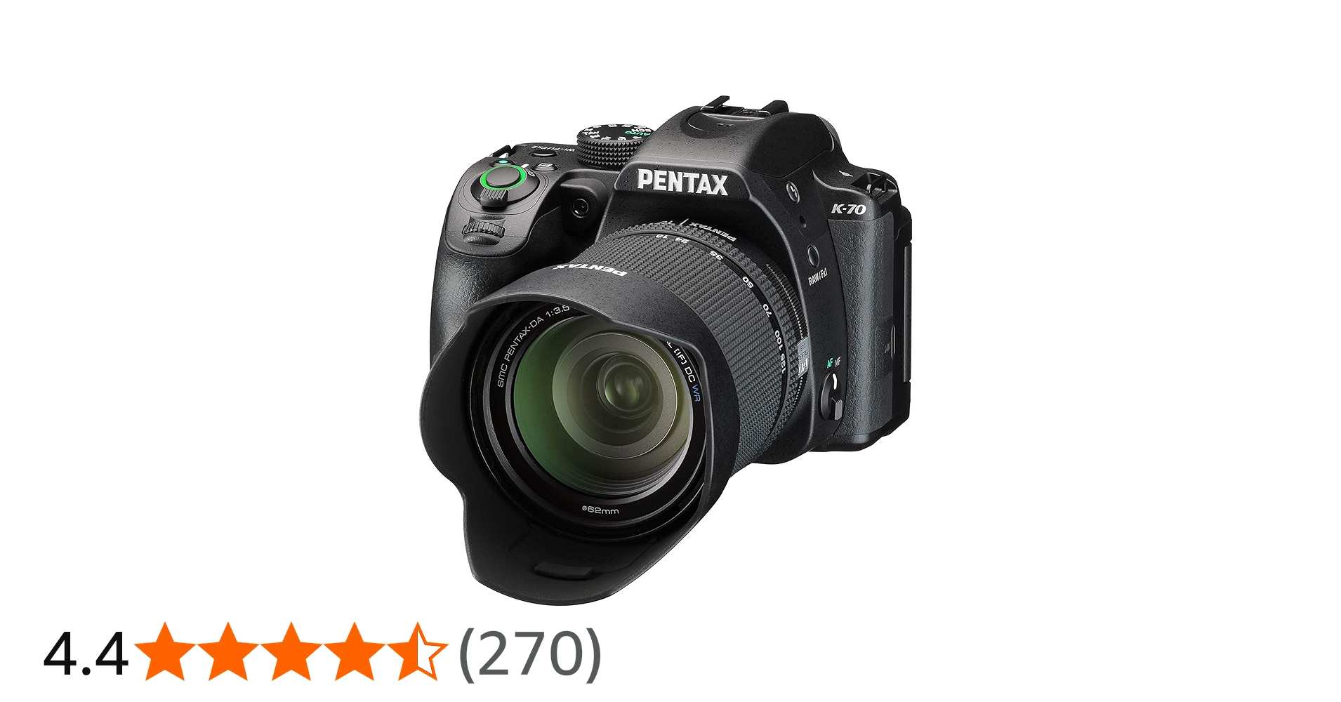 Amazon | PENTAX K-70 18-135mmWRレンズキット ブラック APS-Cデジタル