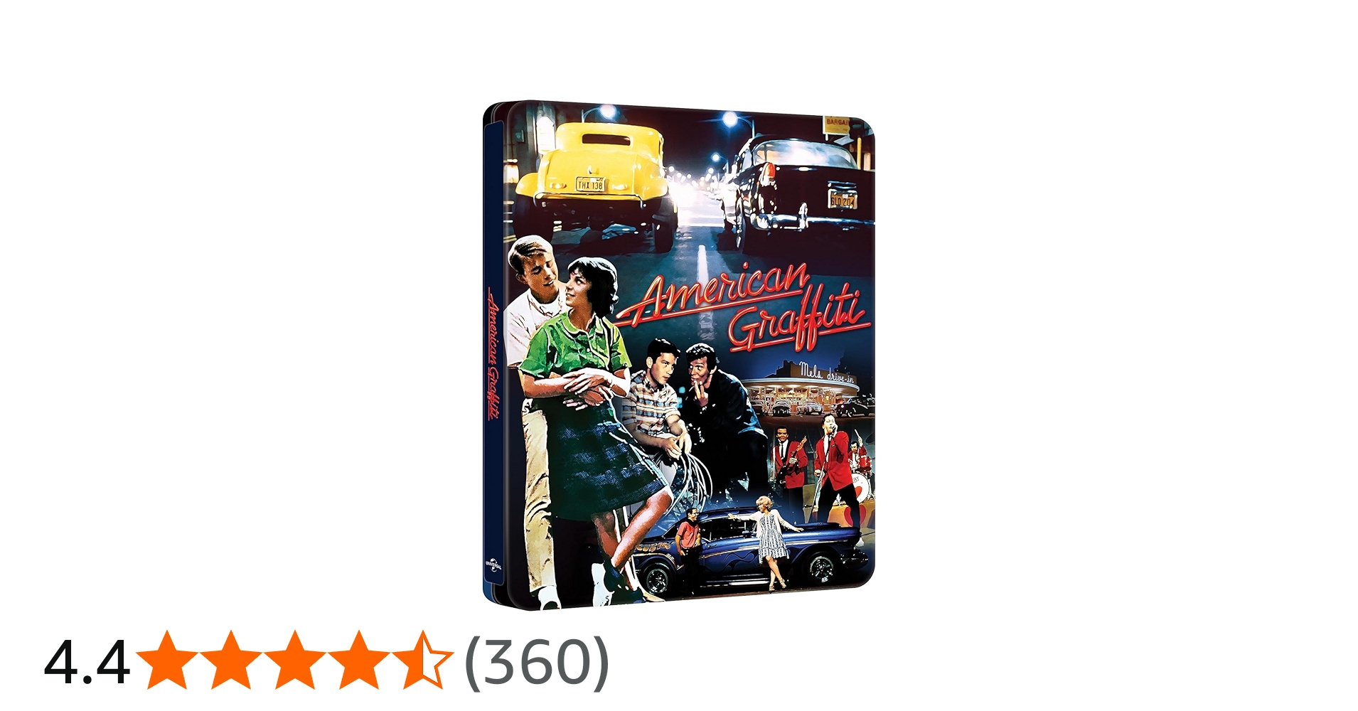 Amazon.co.jp: アメリカン・グラフィティ 限定スチールブック仕様 [4K