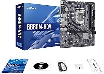 Amazon.com: ASRock B660M MicroATX Motherboard B660M-HDV Intel B660