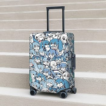 Amazon.co.jp: 初音ミク miku 美少女 萌え スーツケースカバー