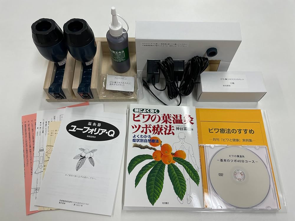 Amazon.co.jp: びわ葉温灸セット ユーフォリアQ（TSI） : ドラッグストア