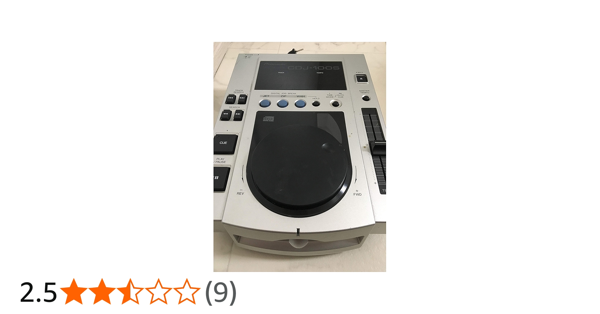 Amazon.co.jp: パイオニア プロフェッショナルCDプレーヤー CDJ-100S