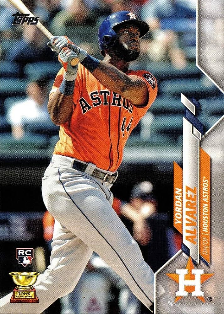 Amazon.com: 2020 Topps Baseball #276 Yordan Alvarez Rookie Card