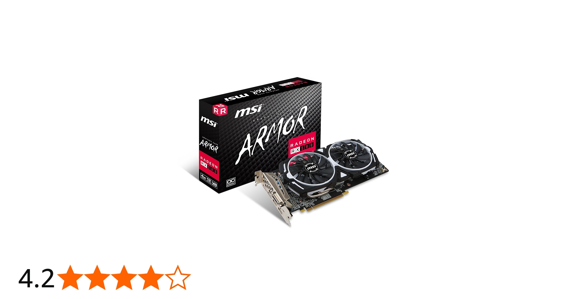 Amazon.in: Buy MSI Gaming Radeon RX 580 256-bit 4GB GDRR5 DirectX
