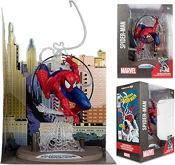 Marvel Spider-Man 1:6th Scale Posed Figure with Scene & Comic