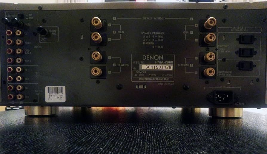 Amazon | DENON プリメインアンプ ゴールド PMA-2000-N デノン | Denon
