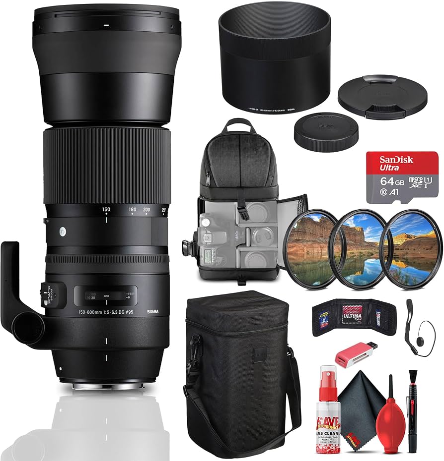 Amazon.com : Sigma 150-600mm F5-6.3 DG Contemporary Lens for Nikon