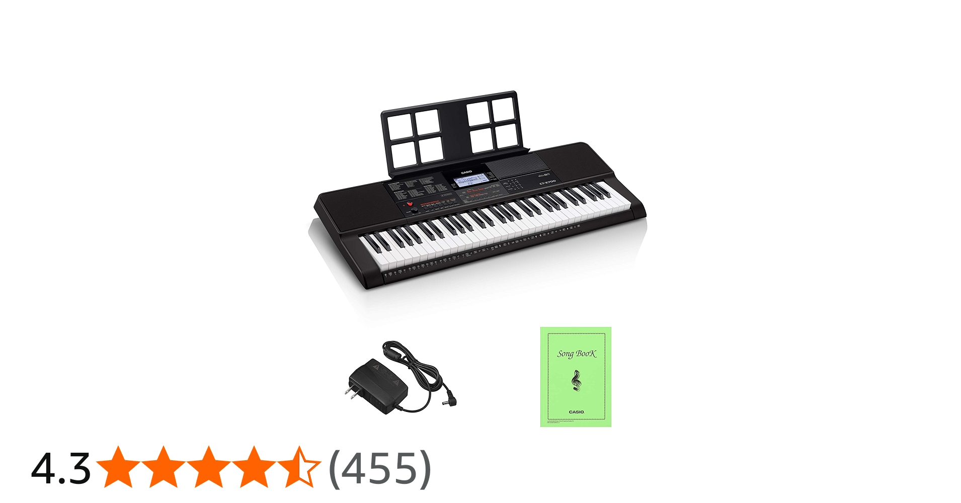 Amazon | カシオ(CASIO)電子キーボード Casiotone CT-X700 61鍵盤