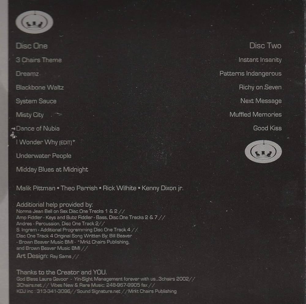 Amazon.co.jp: 3 CHAIRS (輸入盤 帯・ライナー付): ミュージック