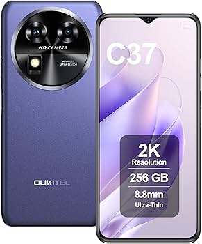 Amazon.com: OUKITEL C37 Smartphone, 24GB RAM+256GB ROM, 6.6