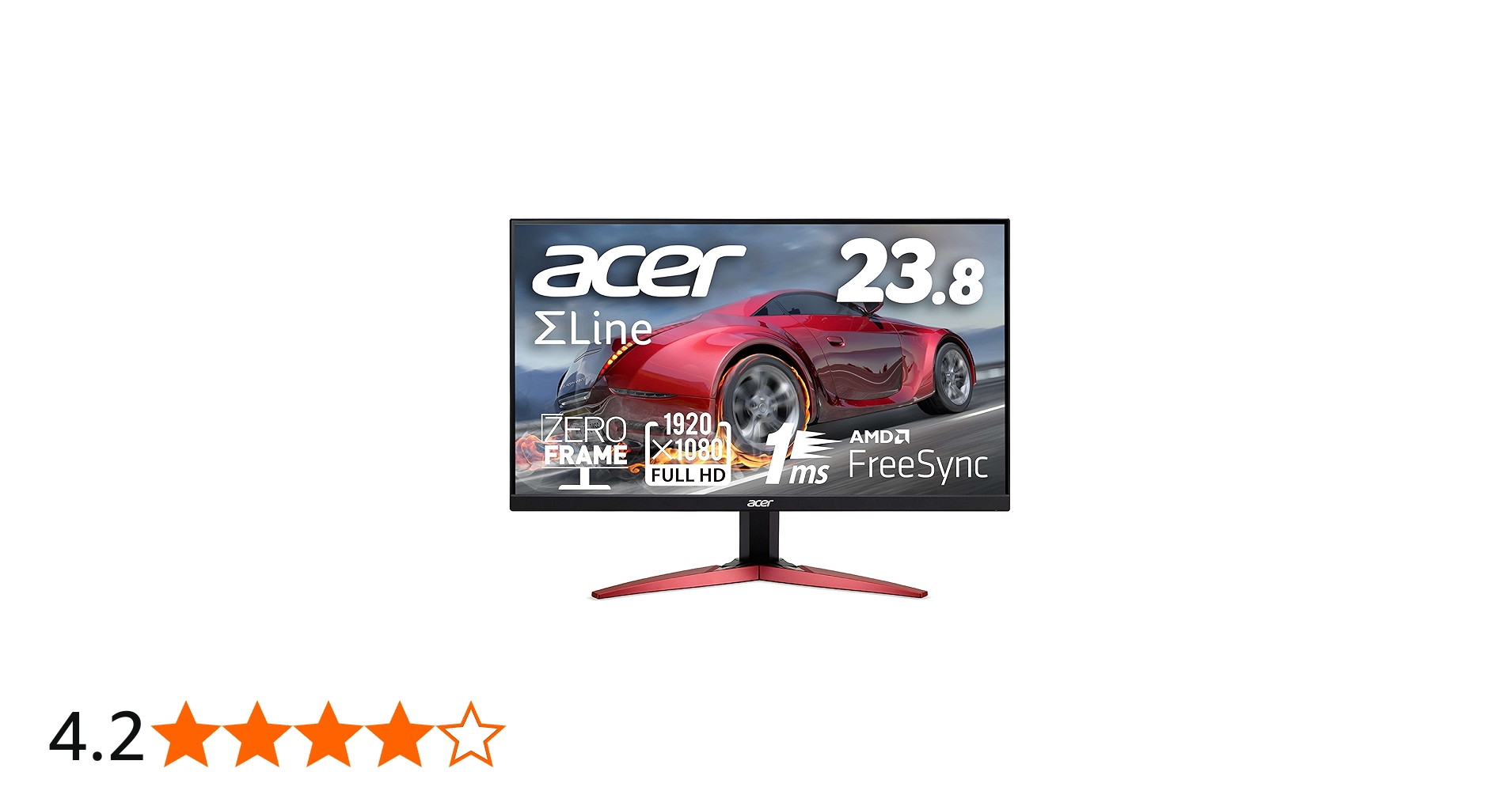 Amazon.co.jp: Acer ゲーミングモニター SigmaLine KG241YAbmiix 23.8