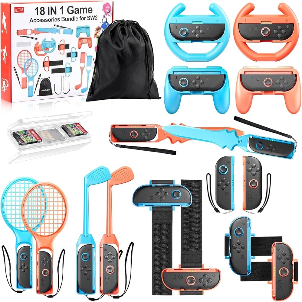 Amazon.com: 18in1 Switch 2 Sports Accessories, for Nintendo 2 2025