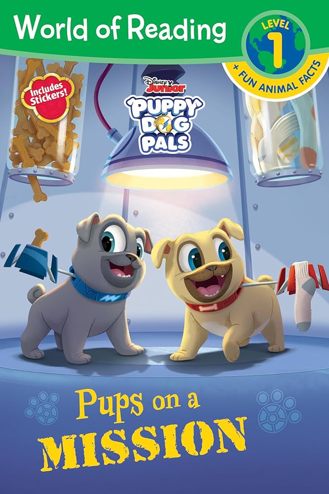 Amazon.com: World of Reading: Puppy Dog Pals: Pups on a Mission