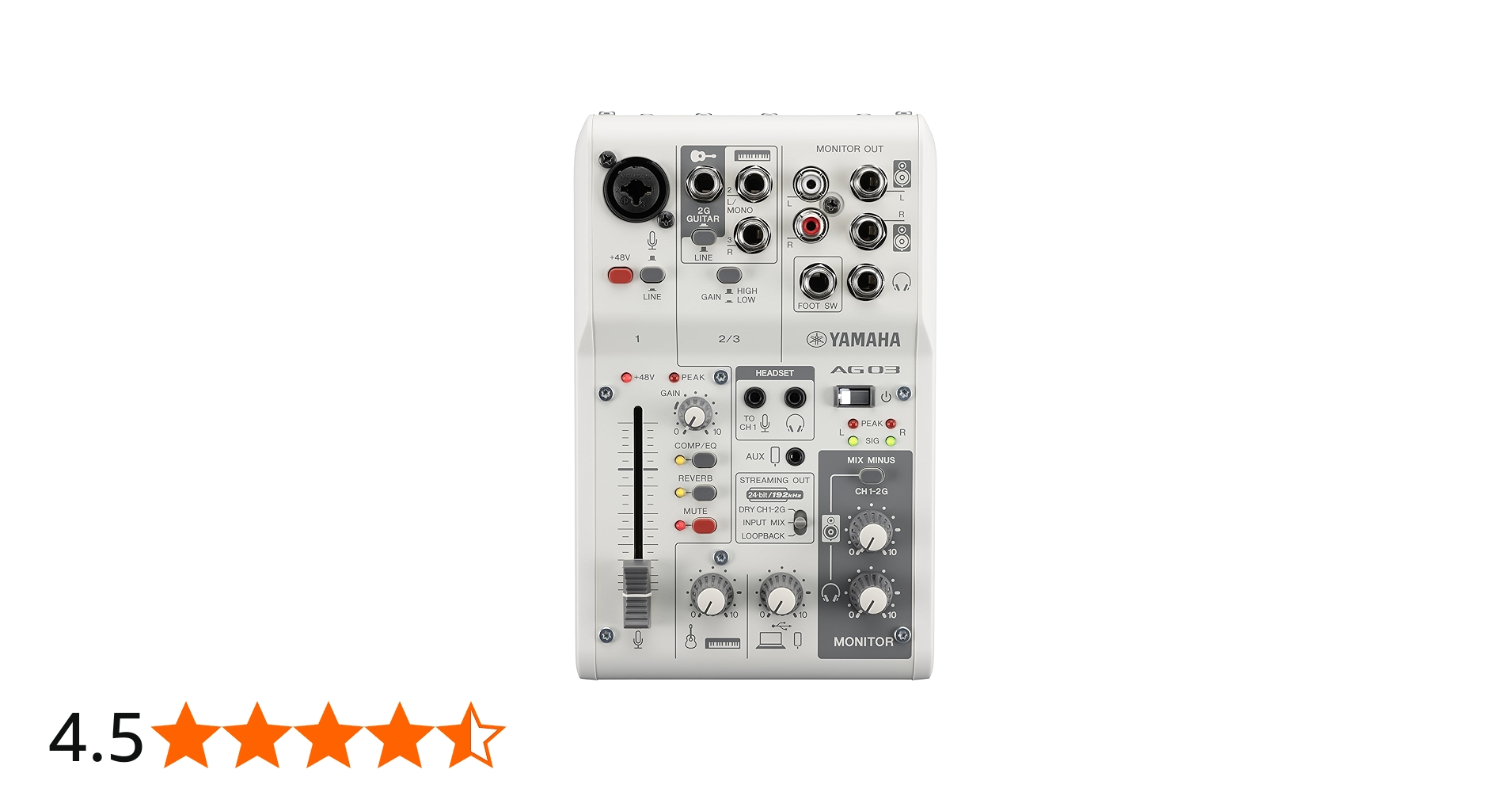 Amazon.co.jp: ヤマハ(YAMAHA) ライブストリーミングミキサー 3