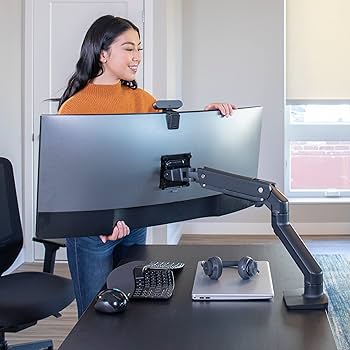 Amazon.com: Ergotron – HX Premium Heavy Duty Monitor Arm, Single