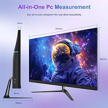 Amazon.com: All-in-One Desktop Computer Alder Lake N95 27 inch All