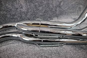 Amazon | XJR400 DJガニマタ 8分割 メッキ マフラー