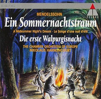 Amazon.co.jp: メンデルスゾーン:夏の夜の夢,最初のワルプルギスの夜