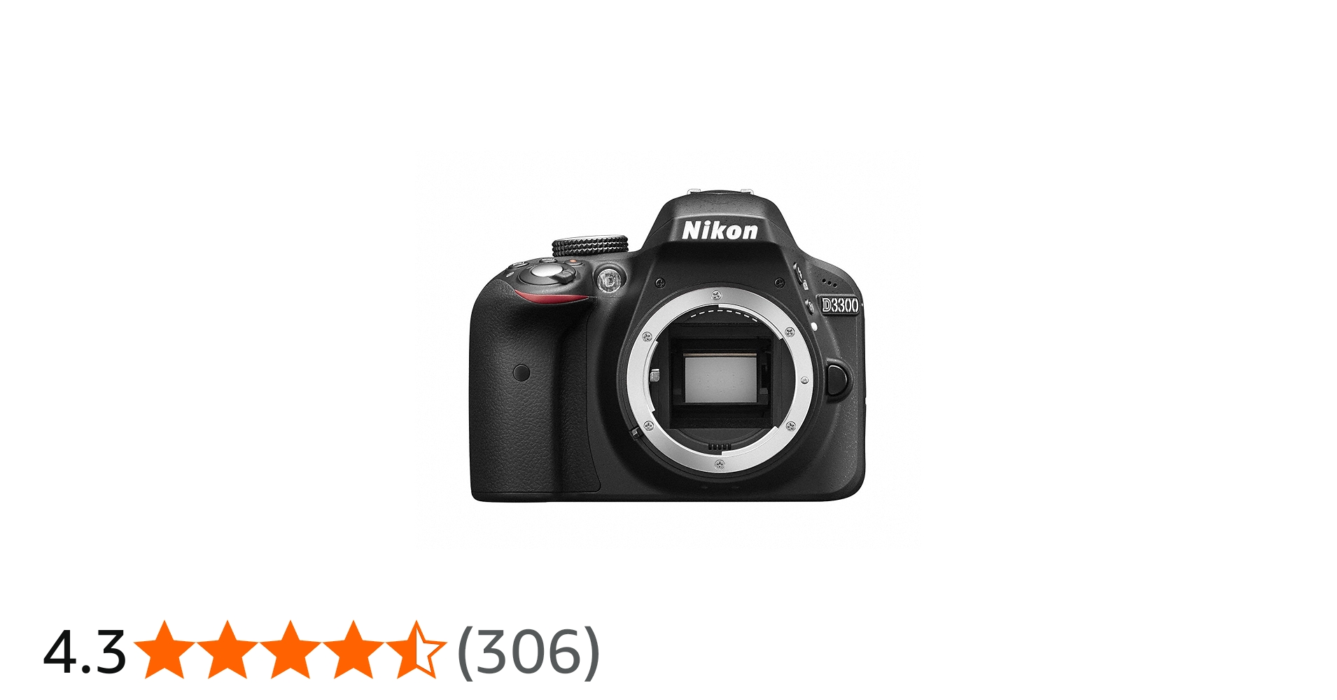 Amazon | Nikon デジタル一眼レフカメラ D3300 ボディ ブラック